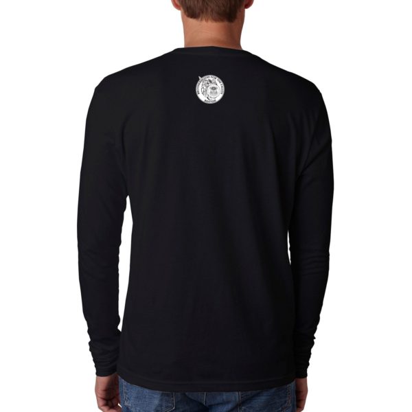 Men's Long Sleeve Black TShirt - Image 2