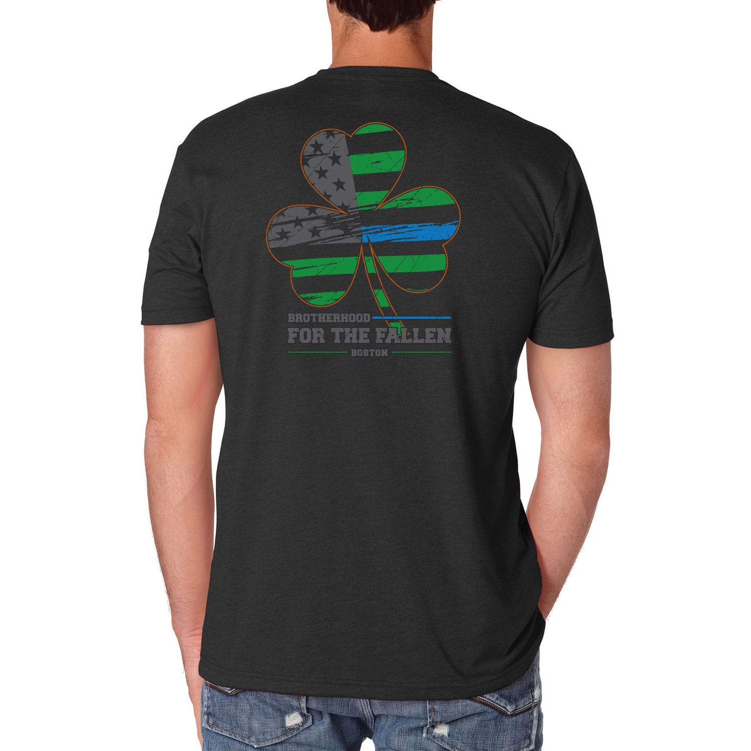 BFTF - Boston Shamrock Short Sleeve (Black) - Image 2