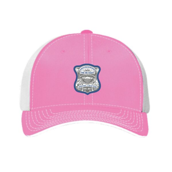 BFTF Pink Shield Trucker Hat