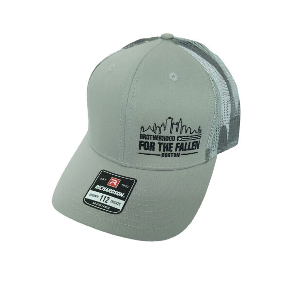 Grey/Camo Trucker Mesh Skyline Logo Hat