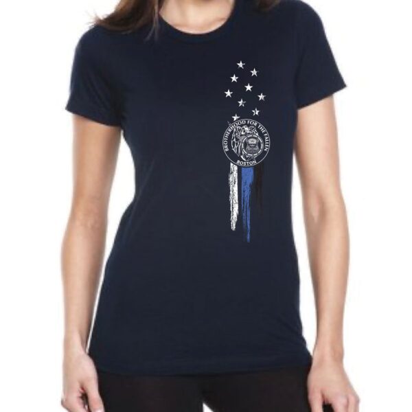 Women's BFTF Flag Shirt - Blue