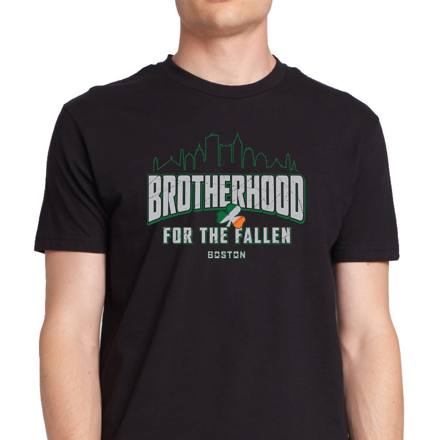 BFTF - Boston Shamrock Short Sleeve (Black)