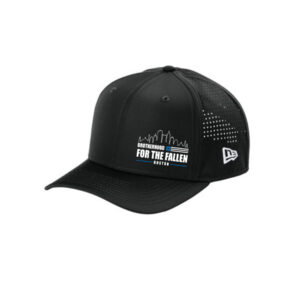 New Era Perforated Snapback Cap (Black)