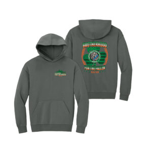 St. Patrick's Day Heavyweight Fleece Hoodie (Grey)